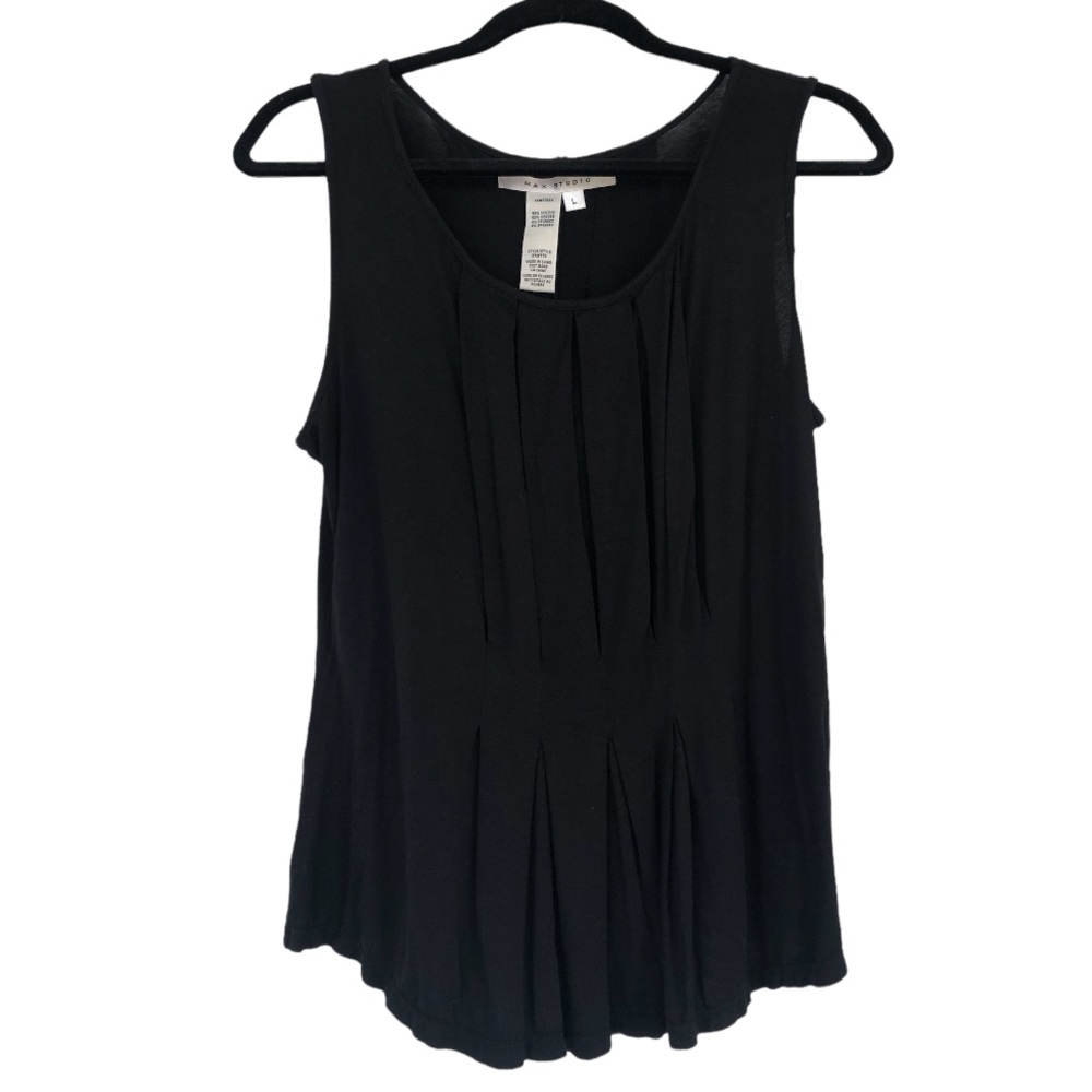 Black tank top